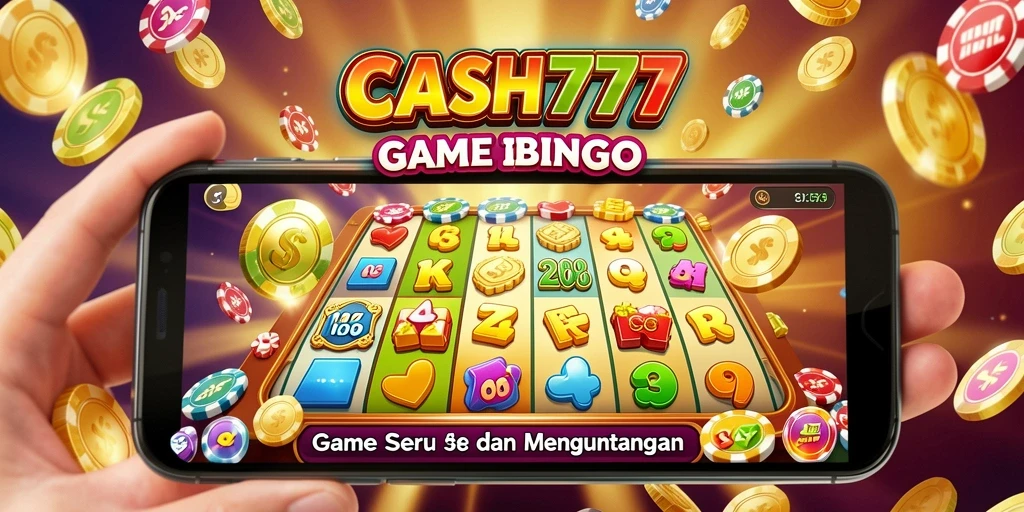 Screenshot dari CASH777 yang menunjukkan gameplay Bingo yang menarik.
