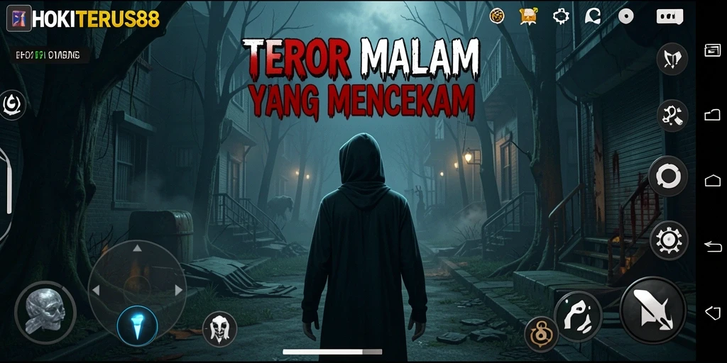 Gameplay menegangkan HOKITERUS88 dengan suasana yang mencekam.