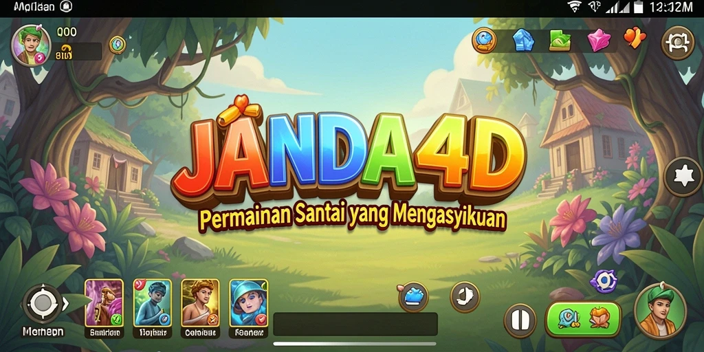 Tampilan gameplay seru JANDA4D dengan tantangan menarik.