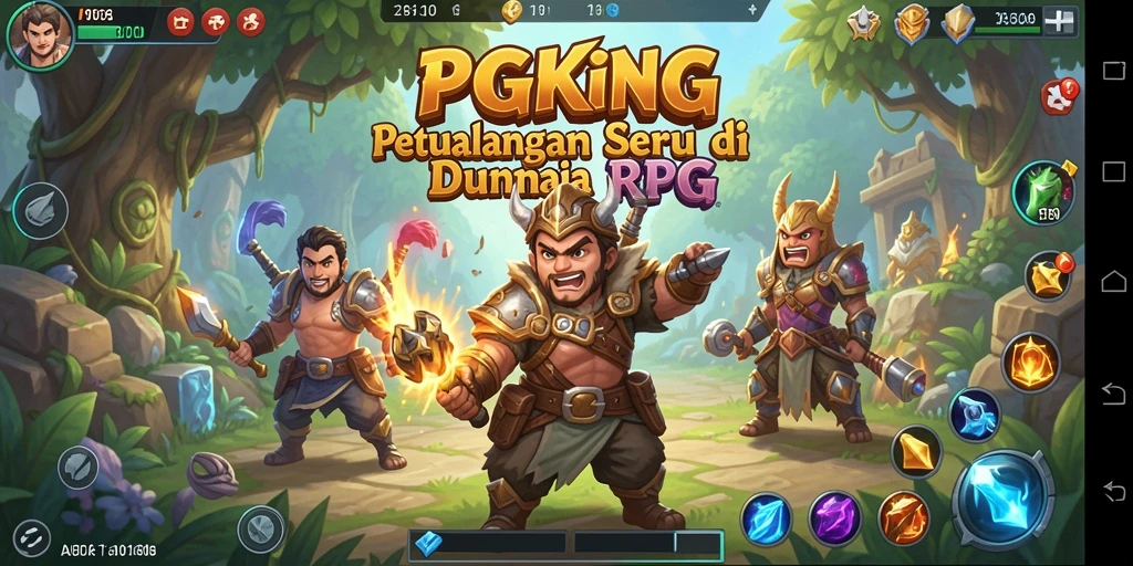 Tampilan gameplay RPG yang menarik dan penuh aksi.