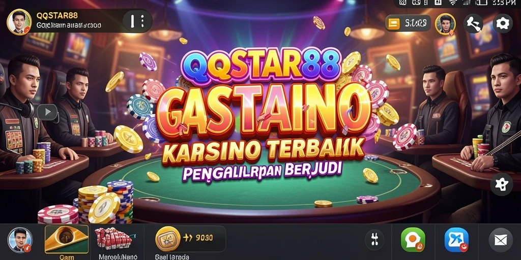 Tampilan gameplay menyenangkan dan mendebarkan dalam QQSTAR88.
